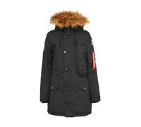 ALPHA INDUSTRIES Parka d’hiver 'Polar' noir, Taille S