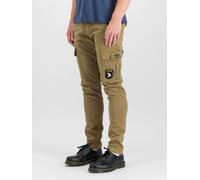 Alpha Industries Petrol Patch Slim Pant Pantalons pour homme Taille 32 - Vert olive
