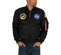 ALPHA INDUSTRIES Veste mi-saison 'Nasa' noir, Taille M