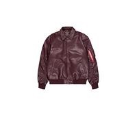 Alpha Industries PU College Vestes Bombers pour homme Taille L - Rouge