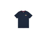 Alpha Industries Puff Print Logo Bp T Short Sleeve T-shirt Bleu 2XL Homme