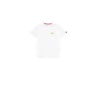 Alpha Industries Puff Print Logo Backprint T-Shirt pour homme Taille XL - Blanc