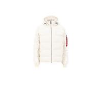 Alpha Industries Puffer Cord Doudoune pour homme Taille XL - Blanc