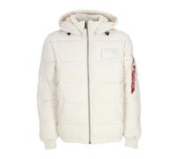 Alpha Industries - Puffer Cord Jet Stream Jacket - Homme - Vestes - Blanc - Taille: S