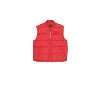 Alpha Industries Puffer Slim Vest Doudoune pour homme Taille L - Rouge