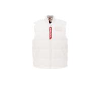 Alpha Industries Puffer Vest Doudoune pour homme Taille S - Blanc