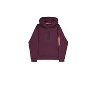 Alpha Industries Alpha Puff Print Hoodie pour homme Taille L - Rouge