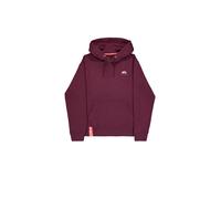 Alpha Industries Basic Small Logo Hoodie pour homme Taille S - Rouge