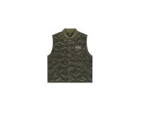 Alpha Industries Q-1 Vest Gilets pour homme Taille L - Vert