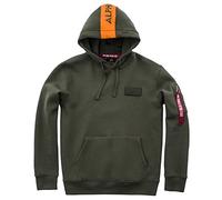 Alpha Industries Sweat à Capuche Red Stripe