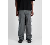 Alpha Industries Ripstop Patchwork Oversized Pant Pantalons pour homme Taille 31 - Gris