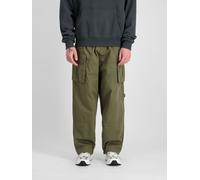 Alpha Industries Ripstop Patchwork Oversized Pant Pantalons pour homme Taille 38 - Vert