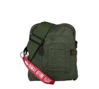 ALPHA INDUSTRIES Sac à bandoulière olive / rouge, Taille One Size