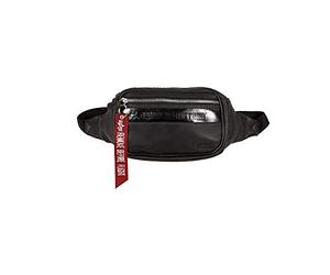 Alpha Industries Sac à Dos en Cuir Remove Before Flight Black