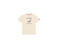 Alpha Industries Scorpion T-Shirt pour homme Taille L - Blanc