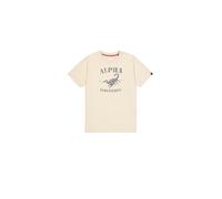 Alpha Industries Scorpion Short Sleeve T-shirt Beige XL Homme
