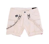 Alpha Industries - Short Shorts - Homme - Shorts - Blanc - Taille: W34