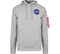 Alpha Industries Space Shuttle Chandail à capuchon, gris, taille L