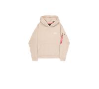 Alpha Industries Signature Back Print Hoodie pour homme Taille 2XL - Beige