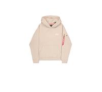 Alpha Industries Signature Back Print Hoodie pour homme Taille 3XL - Beige