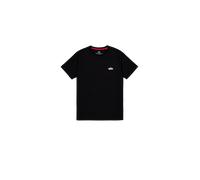 Alpha Industries Signature Puff Print Backprint T-Shirt pour homme Noir