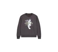 Alpha Industries Smoke Logo Sweatshirt pour homme Taille XL - Gris
