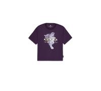 Alpha Industries Smoke Logo T-Shirt pour homme Taille L - Prune