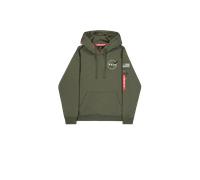 Alpha Industries Space Shuttle Hoodie pour homme Taille L - Vert