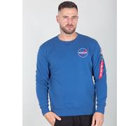 Alpha Industries Space Shuttle Sweatshirt pour homme Taille M - Bleu
