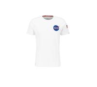 Alpha Industries Space Shuttle T-Shirt pour homme Taille XL - Blanc