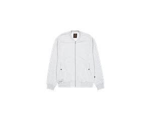 Alpha Industries Studio Edition Fleece Vestes Bombers pour homme Taille L - Gris