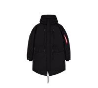 Alpha Industries Studio M-51 Fishtail Backprint (2in1) Field Jacket Veste de terrain pour homme Taille 3XL - Noir