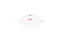 Alpha Industries Studio Rainbow Cropped T-Shirt pour femme Taille XS - Blanc