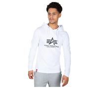 Sweat Ã capuche Alpha Industries Basic Blanc XL