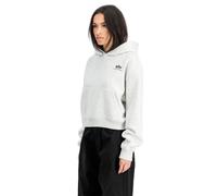 Sweatshirt Ã capuche femme Alpha Industries Basic Gris L