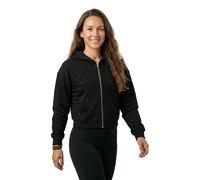 Alpha Industries Sweatshirt à capuche femme Rhinestone World zippé Noir L