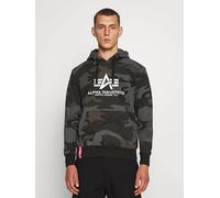 Alpha Industries Basic Camo Capuche, noir-multicolore, taille M