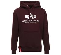 ALPHA INDUSTRIES Sweat-shirt 'Basic' rouge sang, Taille M