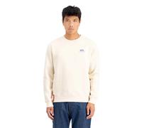 Alpha Industries Sweatshirt Basic Small Logo Beige S Homme