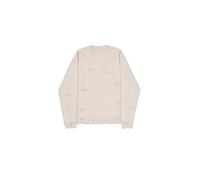 Alpha Industries Distressed Logo Sweatshirt Tricots pour homme Taille XS - Beige