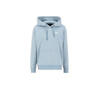 ALPHA INDUSTRIES Sweat-shirt bleu fumé / blanc, Taille M