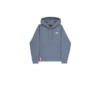 Alpha Industries Basic Small Logo Hoodie pour homme Taille S - Bleu