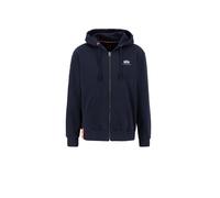 Alpha Industries Basic Sl Full Zip Sweatshirt Bleu L Homme