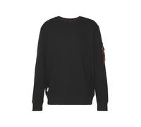 ALPHA INDUSTRIES Sweat-shirt bleu / rouge / noir / blanc, Taille XL
