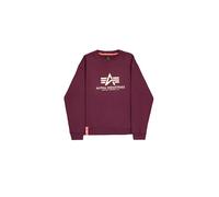 ALPHA INDUSTRIES Sweat-shirt écru / bourgogne, Taille XL