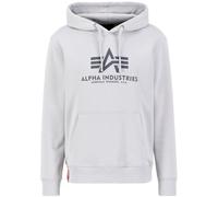 Alpha Industries Basic Big Logo Hoodie pour homme Taille 3XL - Gris
