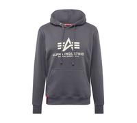 Alpha Industries Basic Hoodie Gris S Homme