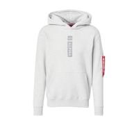 Alpha Industries Alpha Puff Print Hoodie pour homme Taille M - Gris