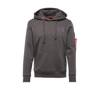 Alpha Industries Backprint Hoodie pour homme Taille M - Gris