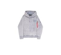 Alpha Industries Backprint Vintage Hoodie pour homme Taille XL - Bleu